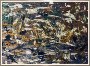 Steven John Thompson Schiza, 2026 acrylic on canvas 20 in x 30 in $50,000 unframed