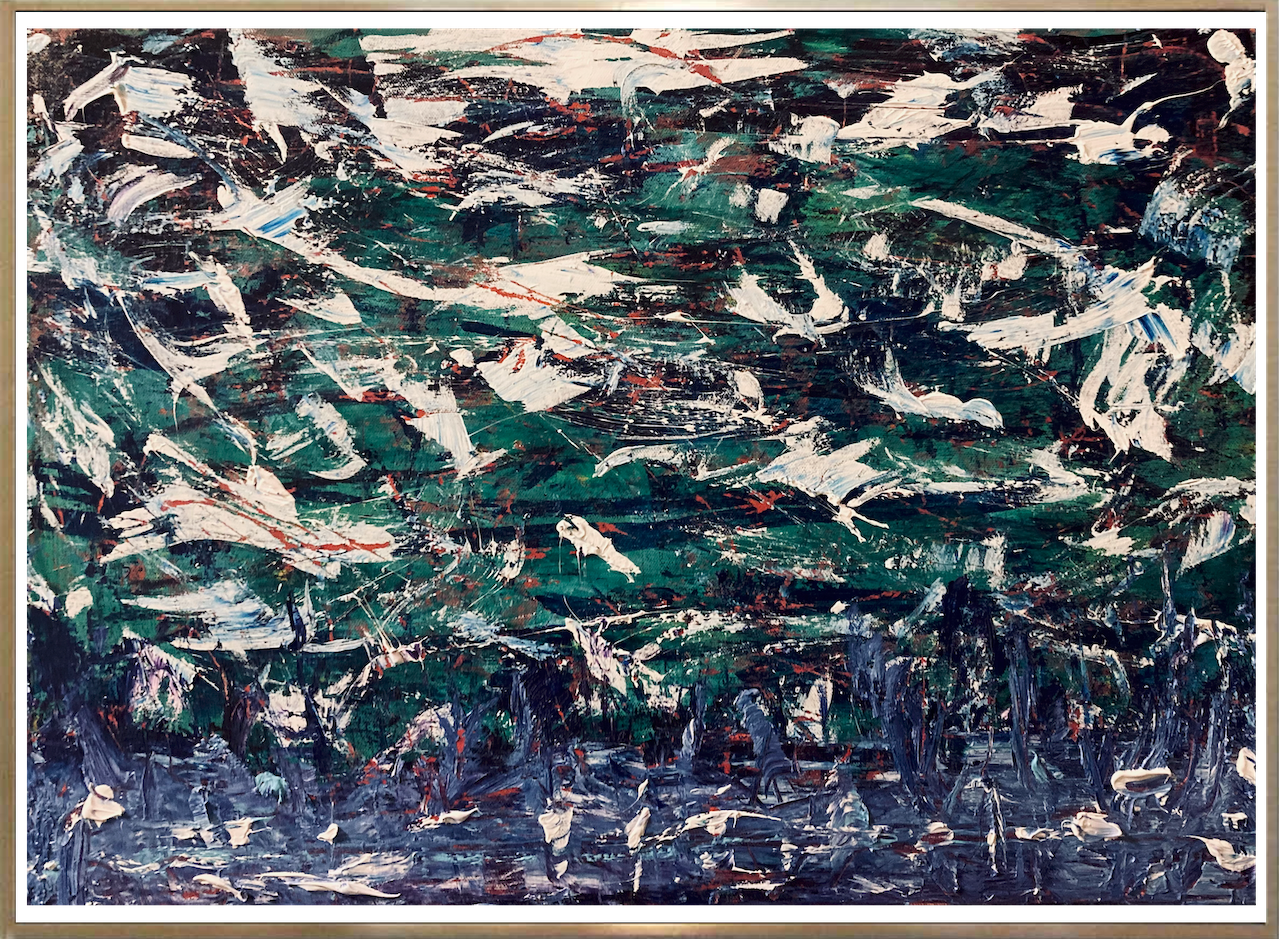 Steven John Thompson
Paris: Circa '56, 2026
oil and acrylic on canvas
18 in x 24 in
$50,000 unframed
