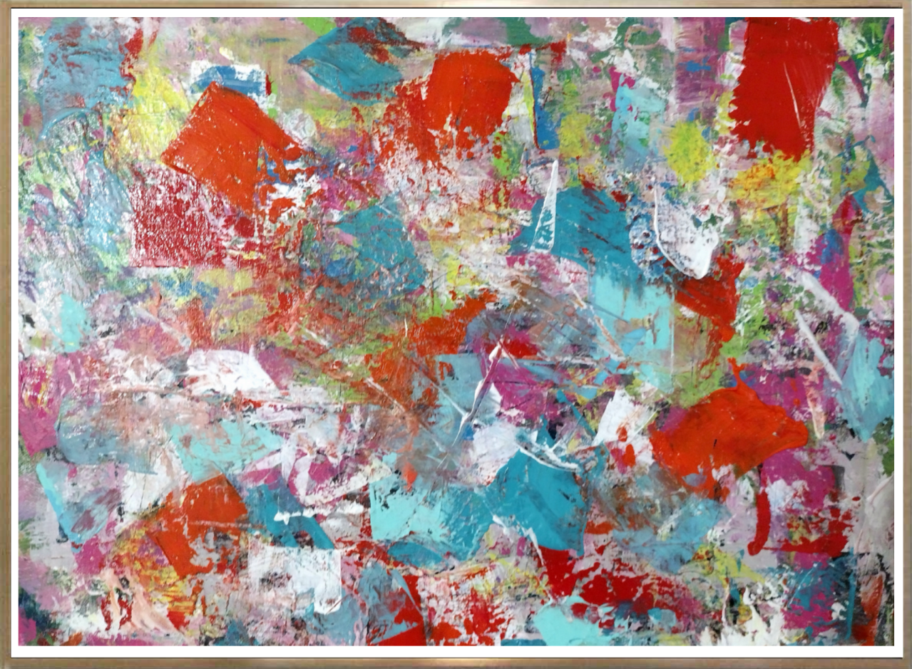 Steven John Thompson
Jazz Dance For Alto Sax, 2022 ~ 
acrylic on canvas
16 in x 20 in
$1,200 unframed