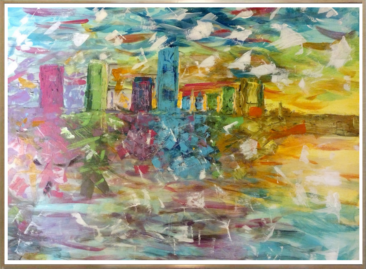 Steven John Thompson
South Beach Simulacrum, 2022
acrylic and acrylic gouache on canvas
36 in x 48 in
NFS