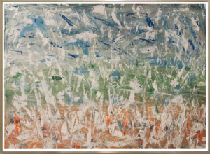 Steven John Thompson Behind the Veil, 2026 acrylic on canvas 20 in x 30 in $6,000 unframed