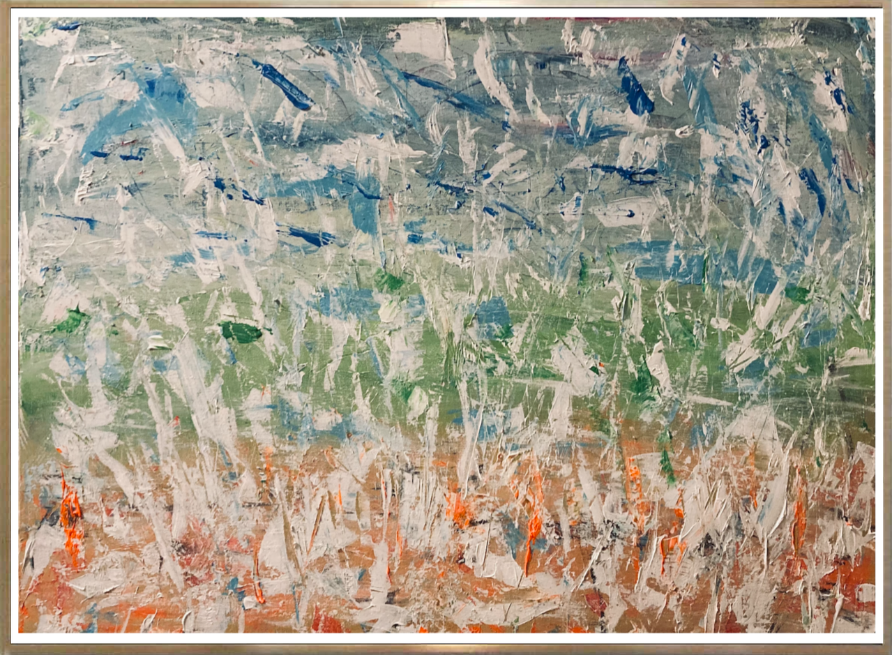 Steven John Thompson Behind the Veil, 2026 acrylic on canvas 20 in x 30 in $6,000 unframed